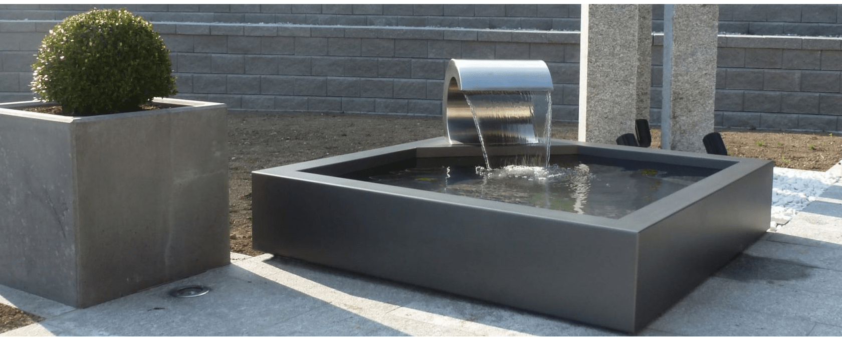 Garten-Träume - Schweizer Brunnen Modell 1 detail