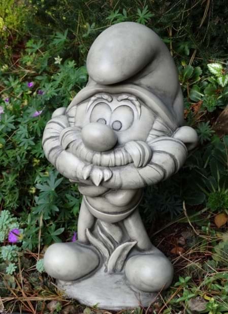 Die Schlümpfe "Papa Schlumpf", Steinguss