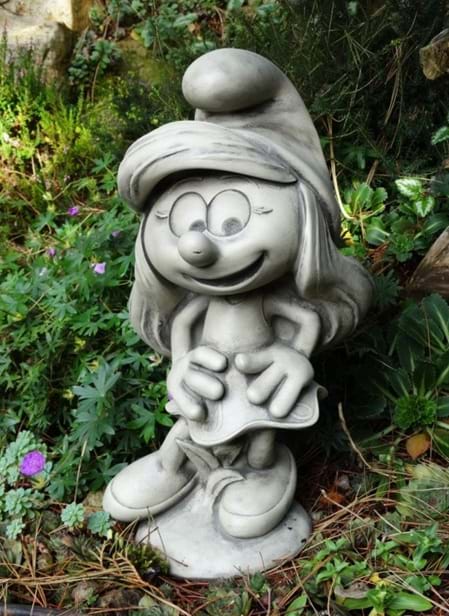 Die Schlümpfe "Schlumpfine", Steinguss