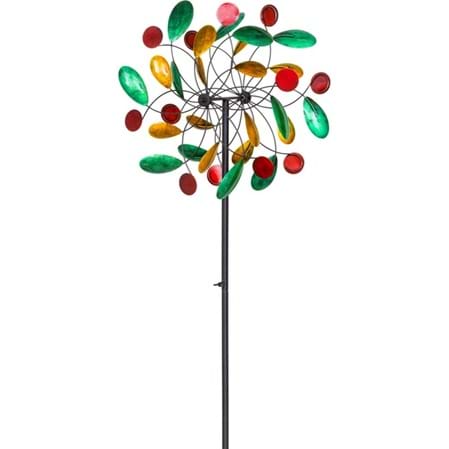 Windrad Metall Farbig